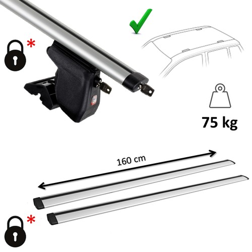 Alu dachträger für citroen - für,