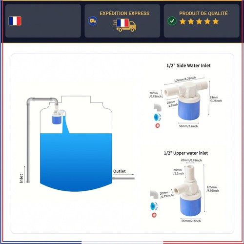 Automatisches schwimmerventil - automatisches,